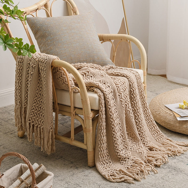 Japandi Knitted Blanket | Japandi.co - Japandi