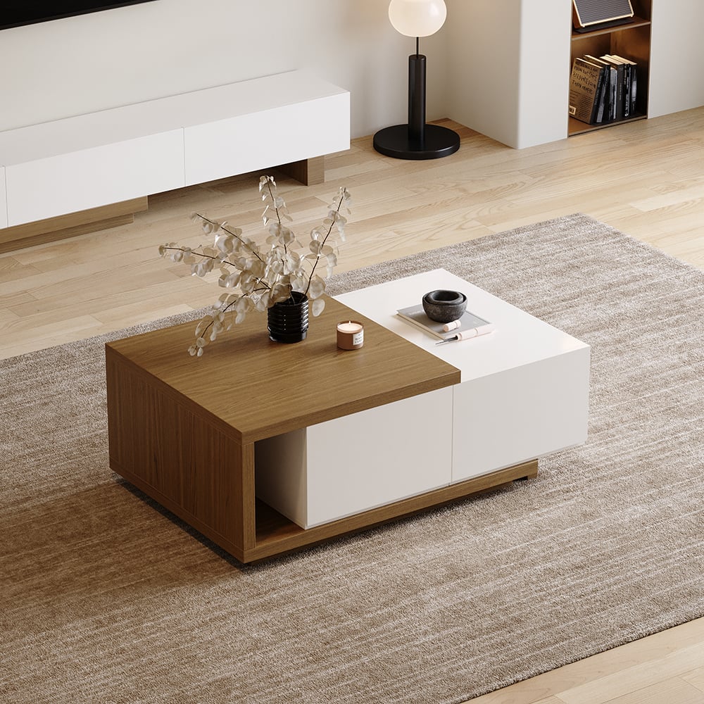 Japandi Extendable Coffee Table - Japandi
