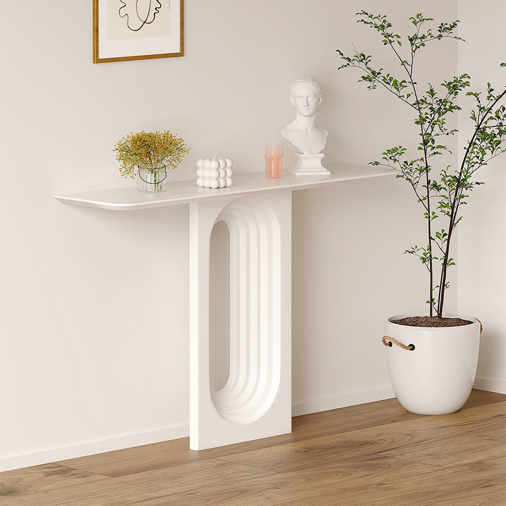 Japandi Narrow Console Table - Japandi