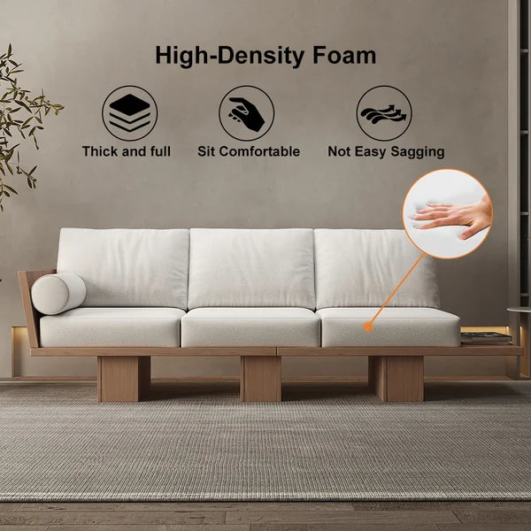 Japandi Wooden Sofa - Japandi