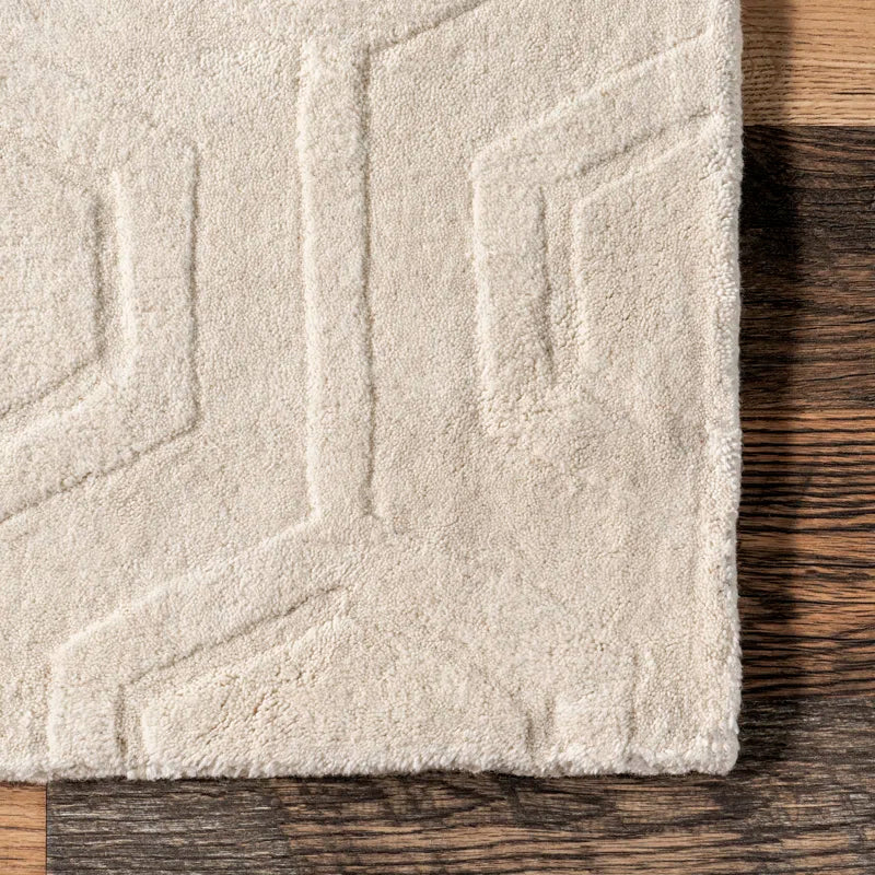 Japandi Hexagonal Pattern Rug - Japandi