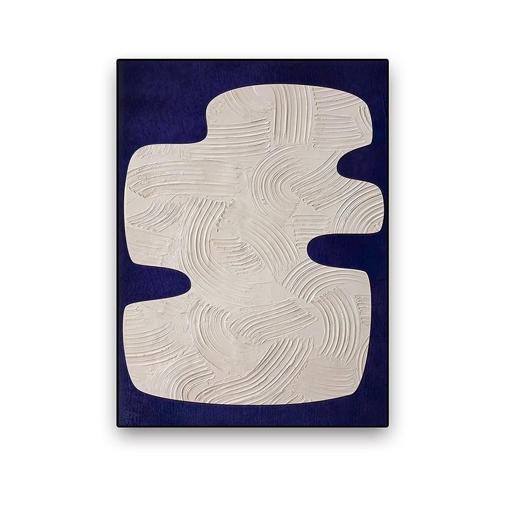 Japandi Blue Painting - Japandi