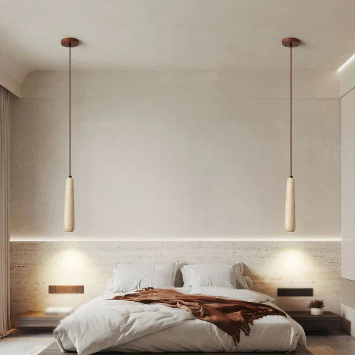 Japandi Travertine Pendant Light | Japandi.co - Japandi