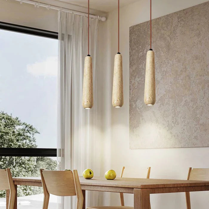Japandi Travertine Pendant Light | Japandi.co - Japandi
