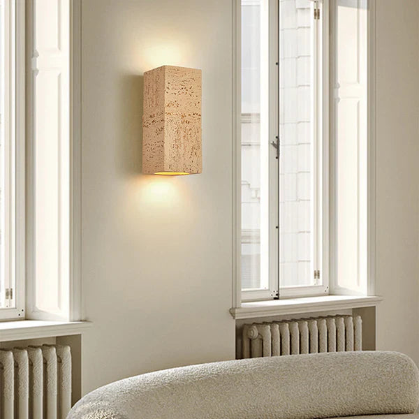 Japandi Cement Like Wall Light | Japandi.co - Japandi