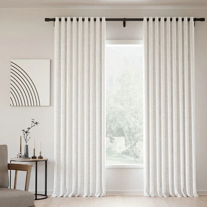 Japandi Linen Blackout Curtains | Grommet - Japandi
