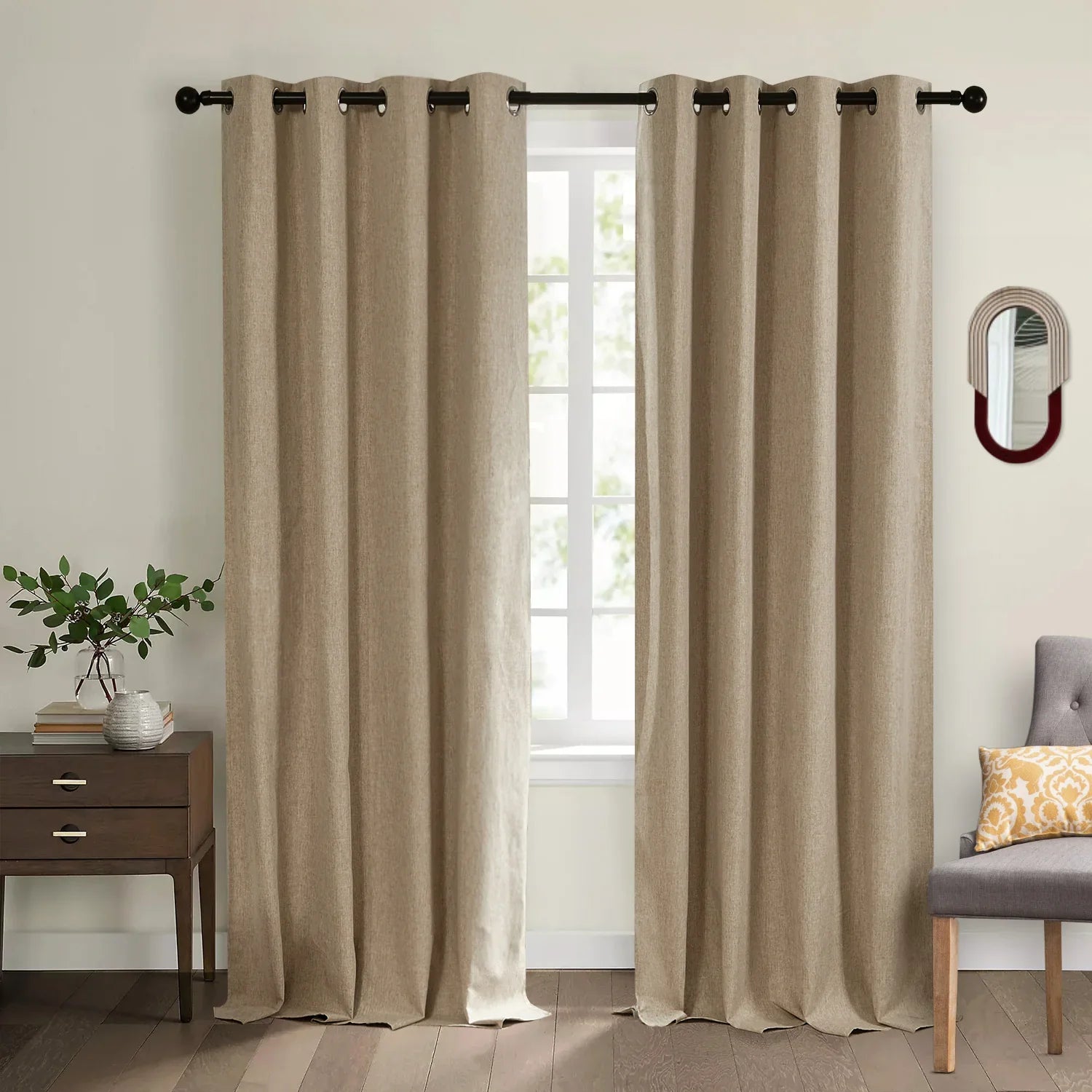 Japandi Custom Blackout Curtains - Japandi