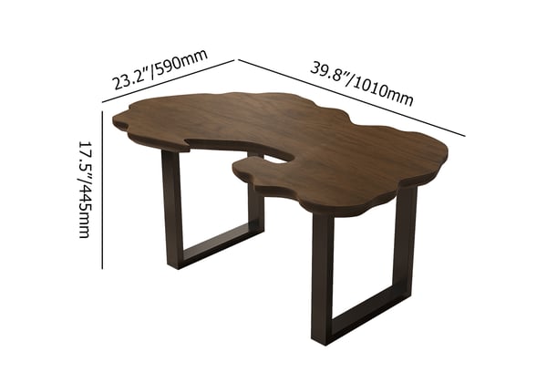 Japandi Rustic Coffee Table - Japandi