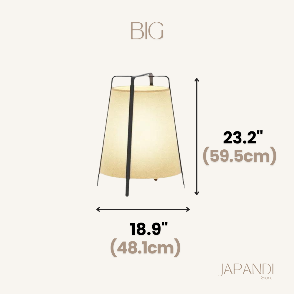 Japandi Fabric Floor Lamp | Japandi.co - Japandi