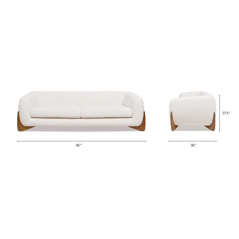 Japandi Upholstered Sofa - Japandi