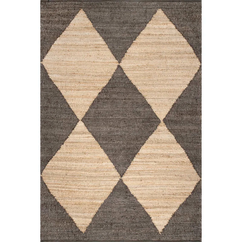 Traditional Hand Hooked Japandi Rug - Japandi