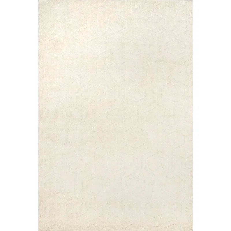 Japandi Hexagonal Pattern Rug - Japandi
