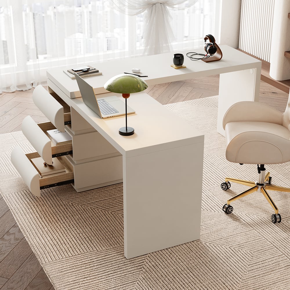 Japandi Modern Desk - Japandi