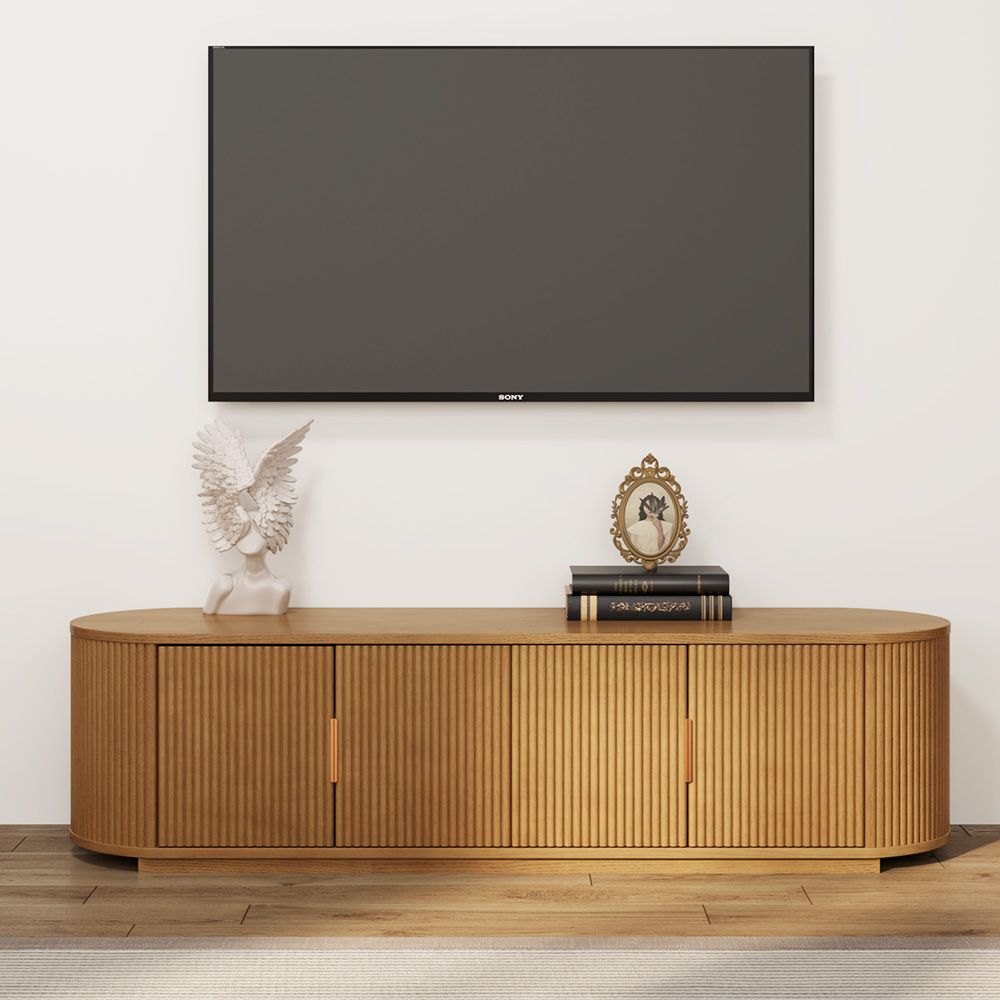 Japandi Contemporary TV Stand - Japandi