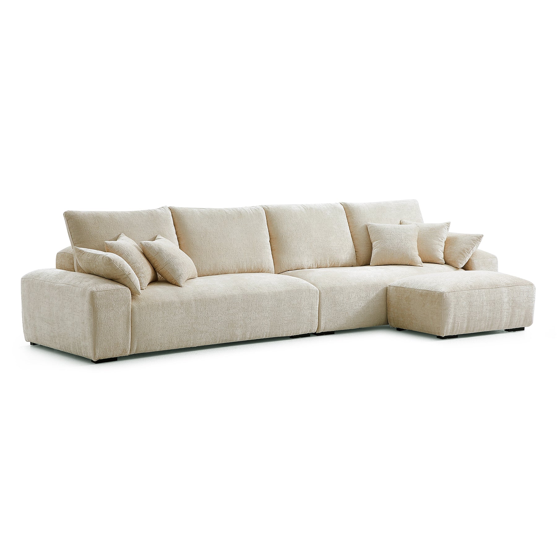 Japandi Beige Sofa - Japandi
