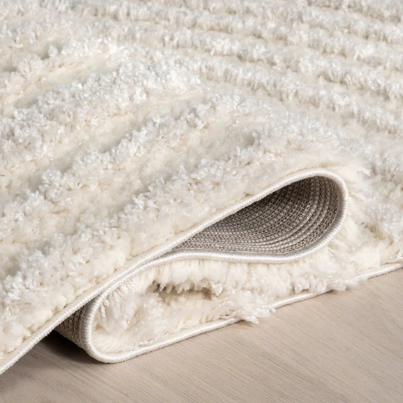 Japandi Abstract Shag Rug - Japandi