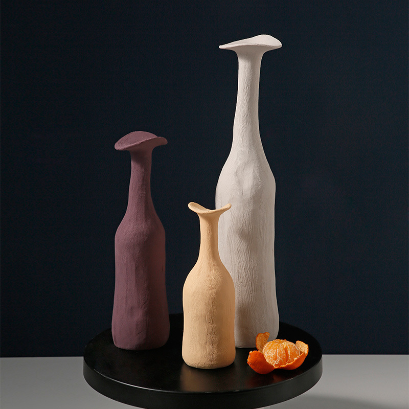 Artistic Japandi Bottle Vase | Japandi.co - Japandi
