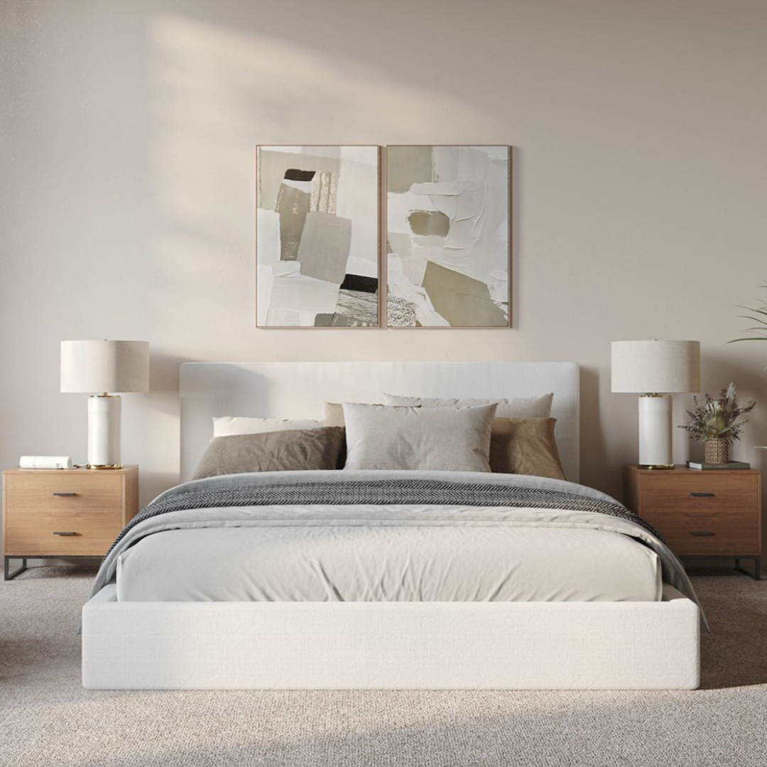 Japandi Cozy Bed - Japandi