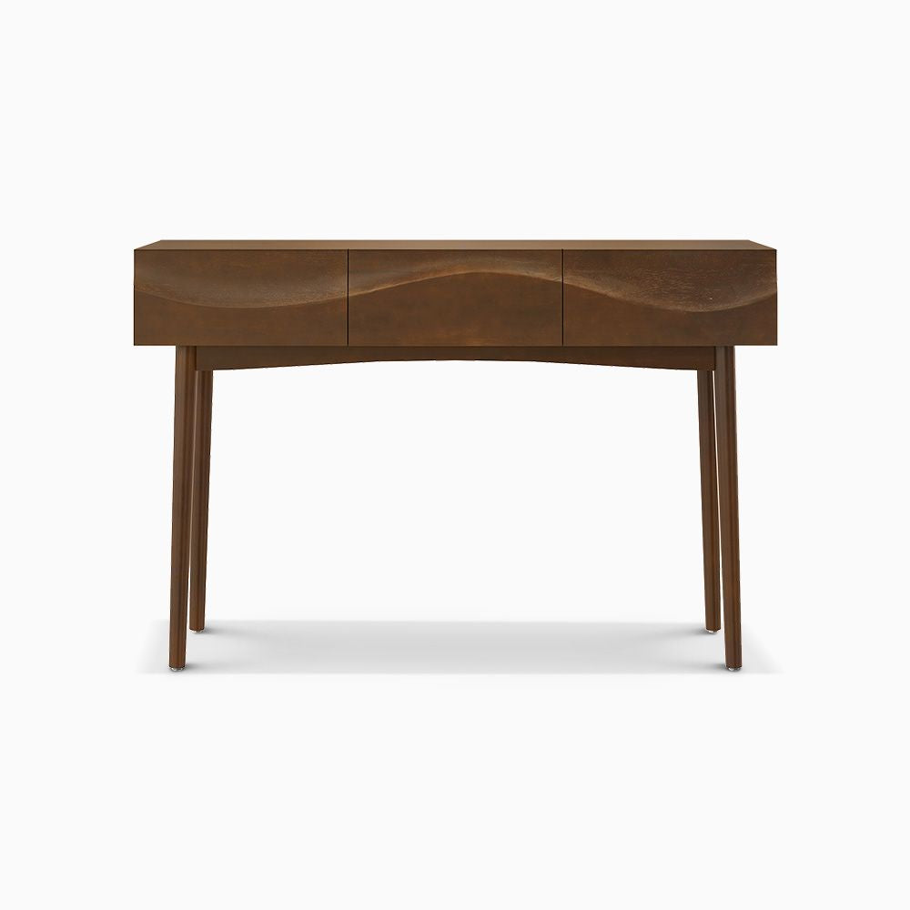 Japandi Solid Wood Console Table - Japandi