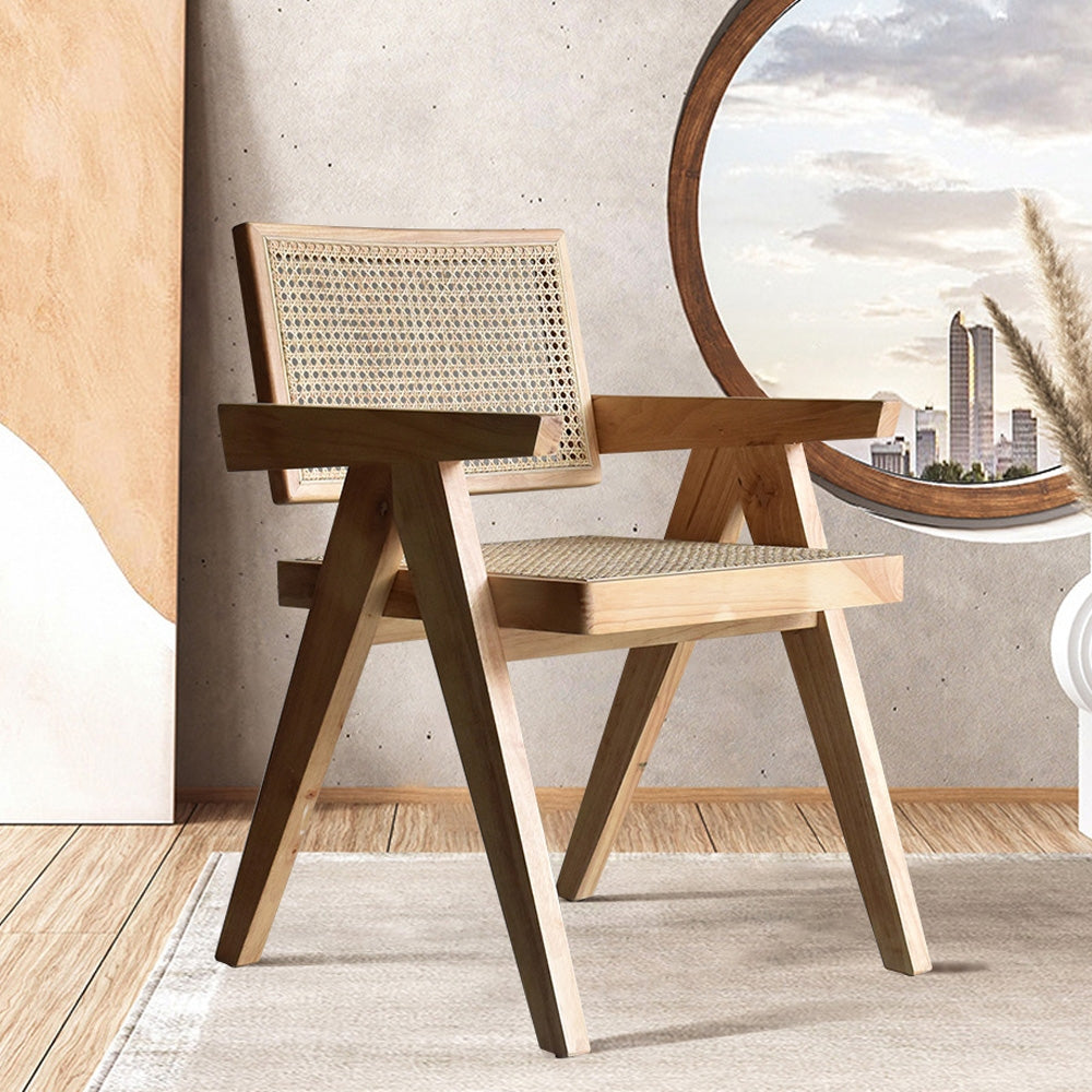Japandi Rattan Chair - Japandi