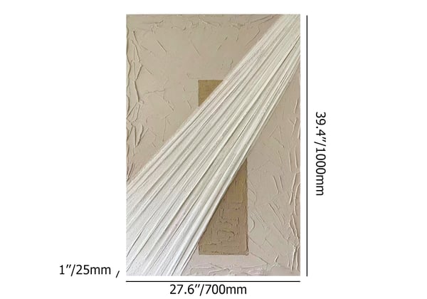 Japandi Textured Wall Art - Japandi