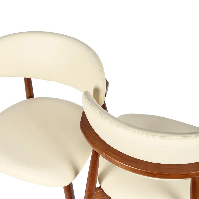 Faux Marble Pedestal Japandi Dining Set – Orren Ellis - Japandi