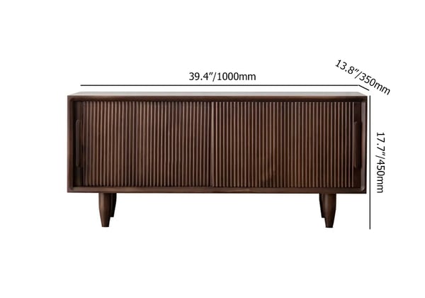 Japandi Wooden Storage Bench - Japandi