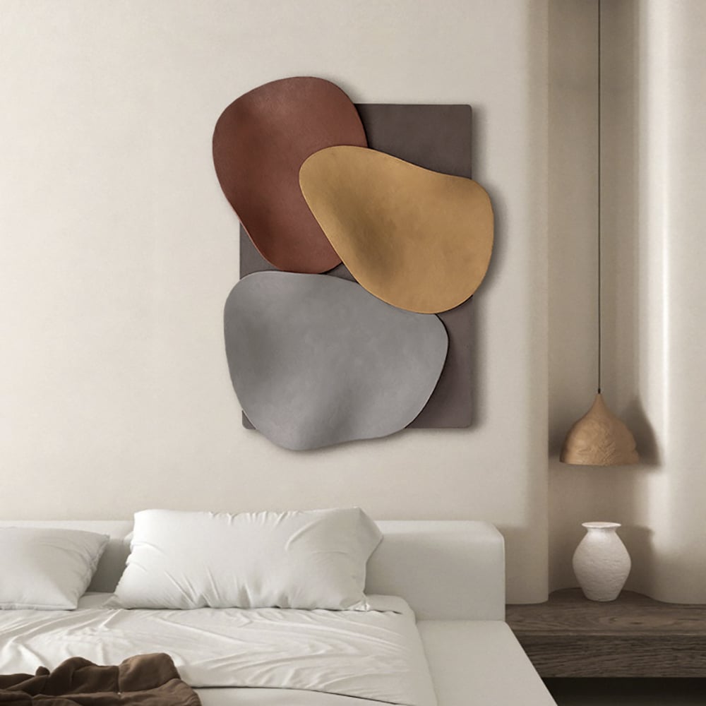 Japandi 3D Metal Wall Art - Japandi