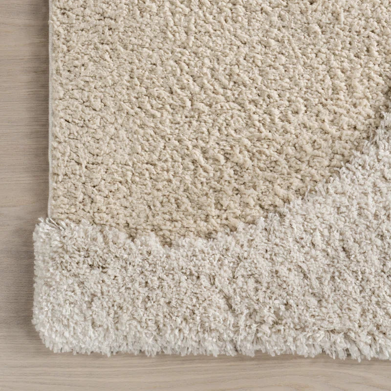 Japandi Abstract Shag Rug - Japandi