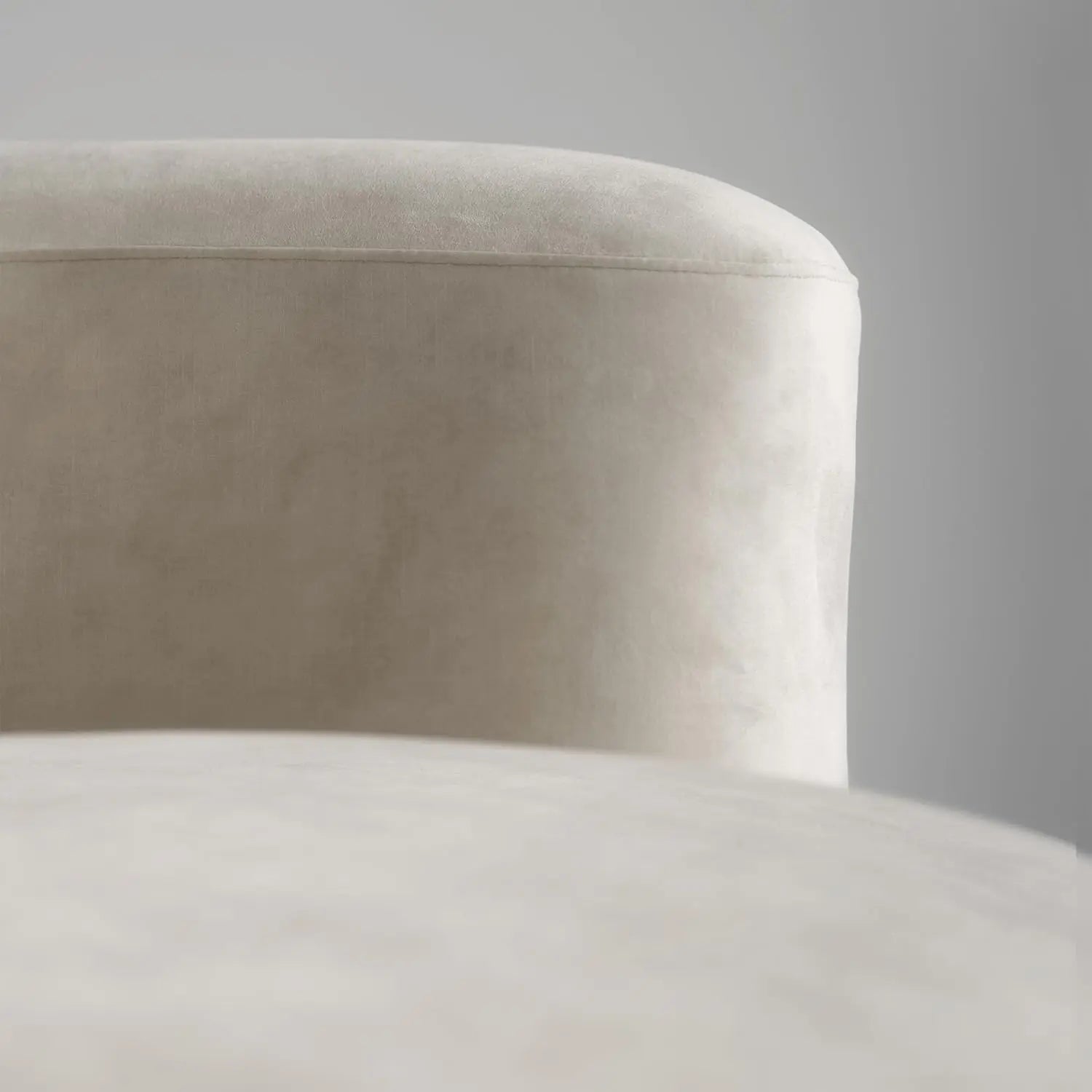 Japandi Velvet Armchair - Japandi