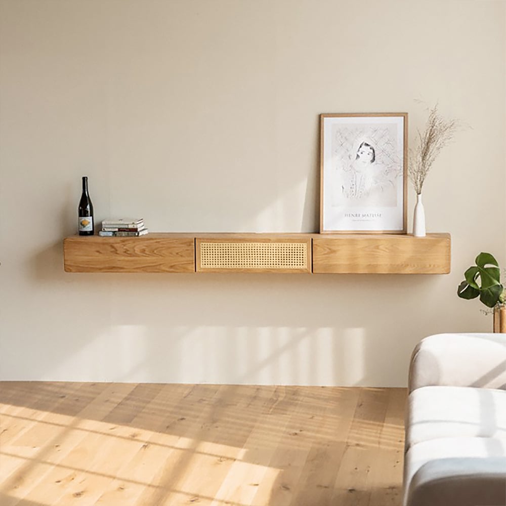 Japandi Floating TV Stand - Japandi