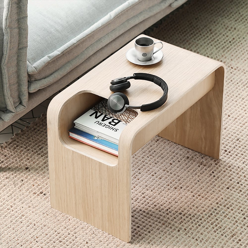 Japandi C-Style End Table - Japandi