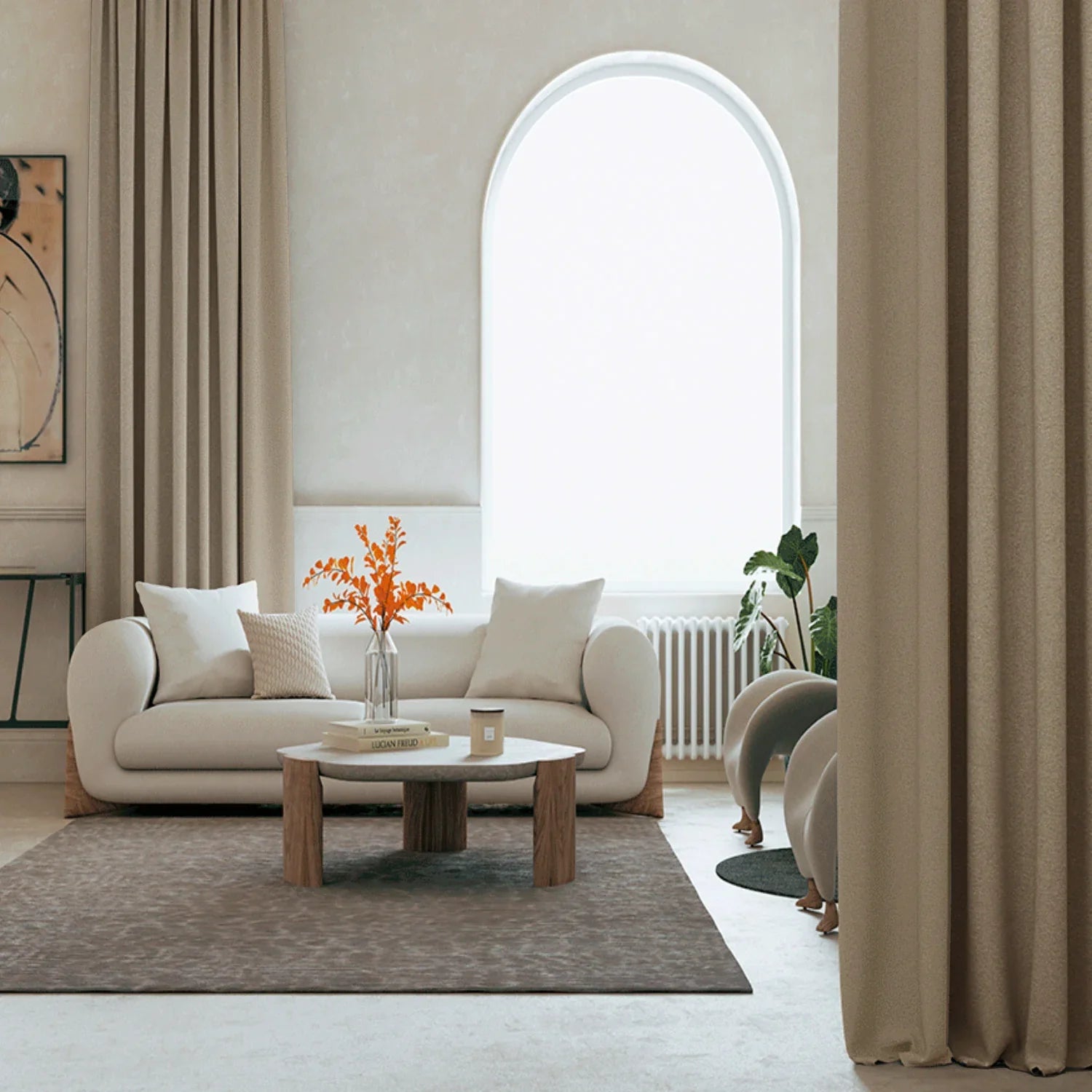Japandi Custom Blackout Curtains - Japandi