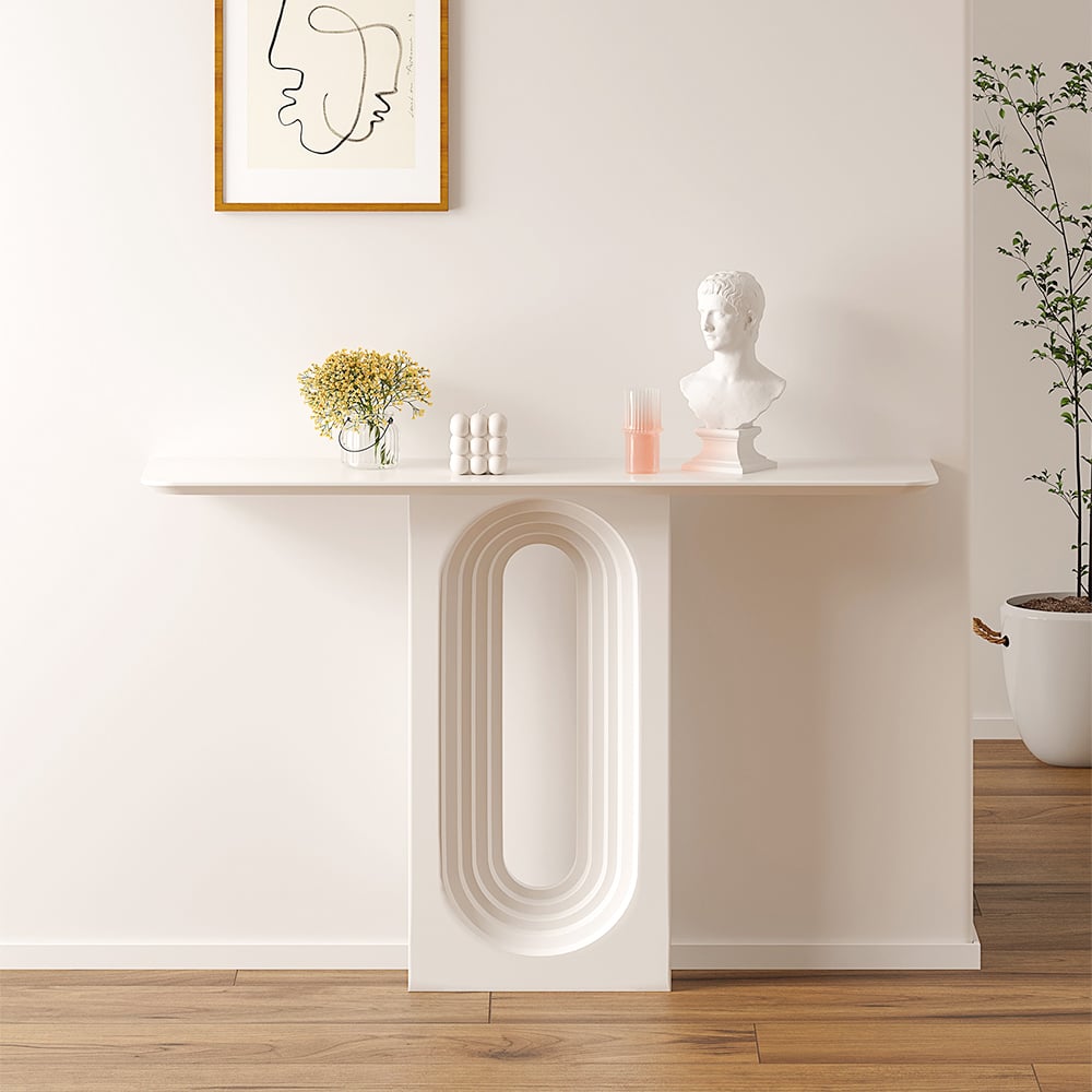 Japandi Narrow Console Table - Japandi