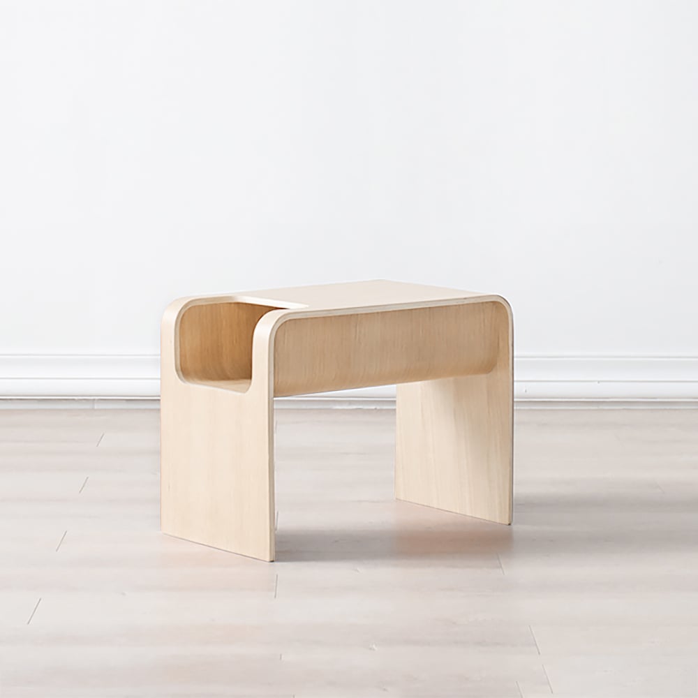 Japandi C-Style End Table - Japandi