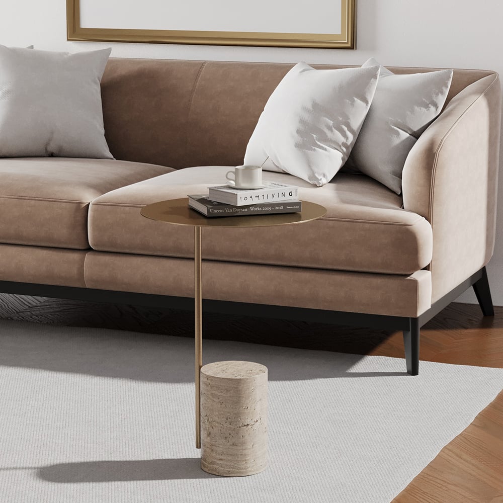 Japandi Modern Side Table - Japandi