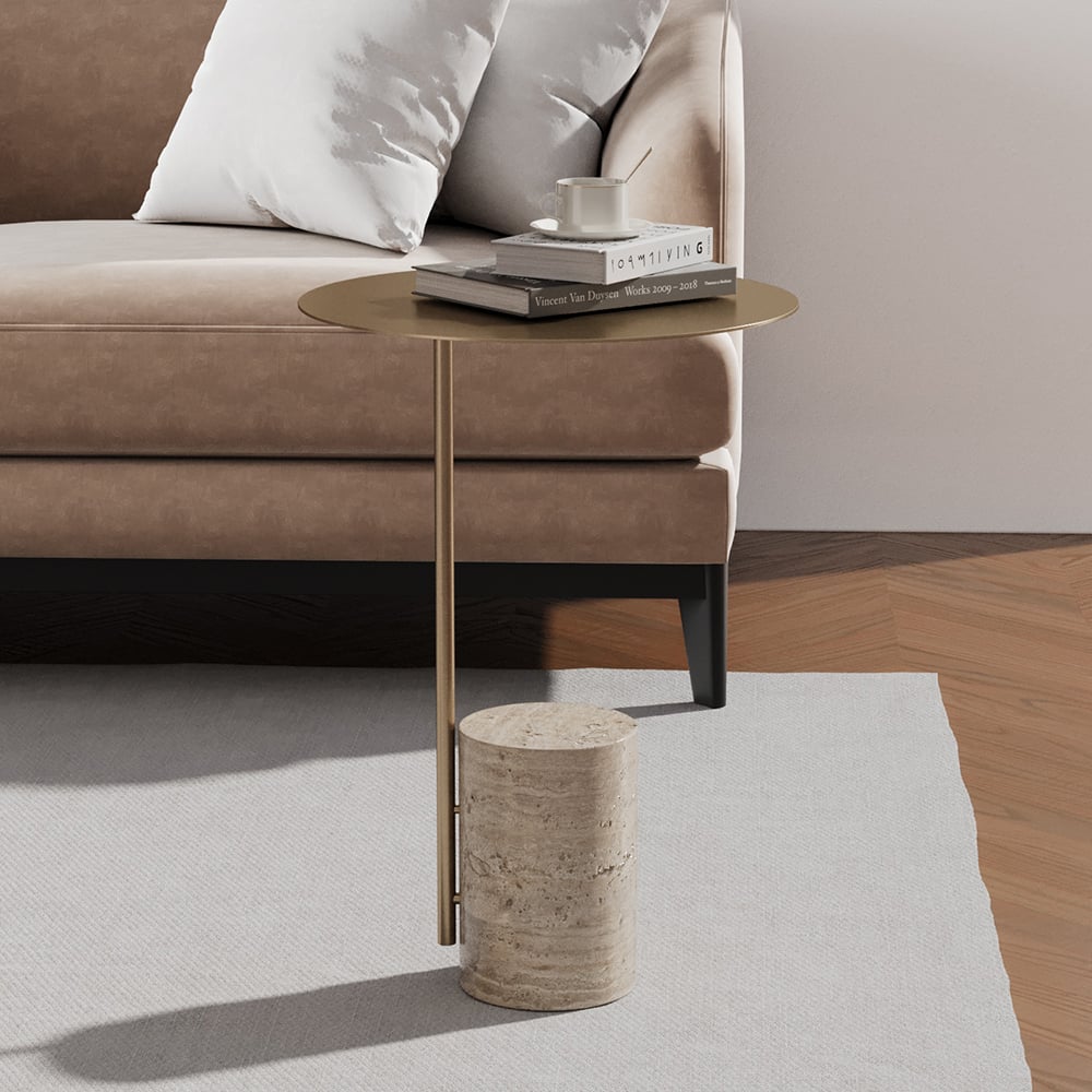 Japandi Modern Side Table - Japandi