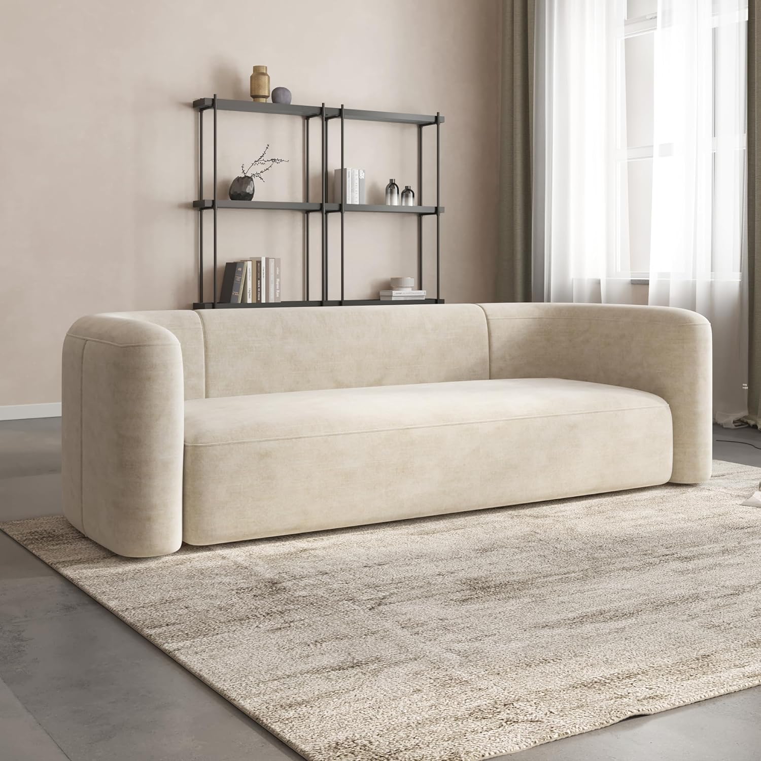 Japandi 3 Seater Couch - Japandi