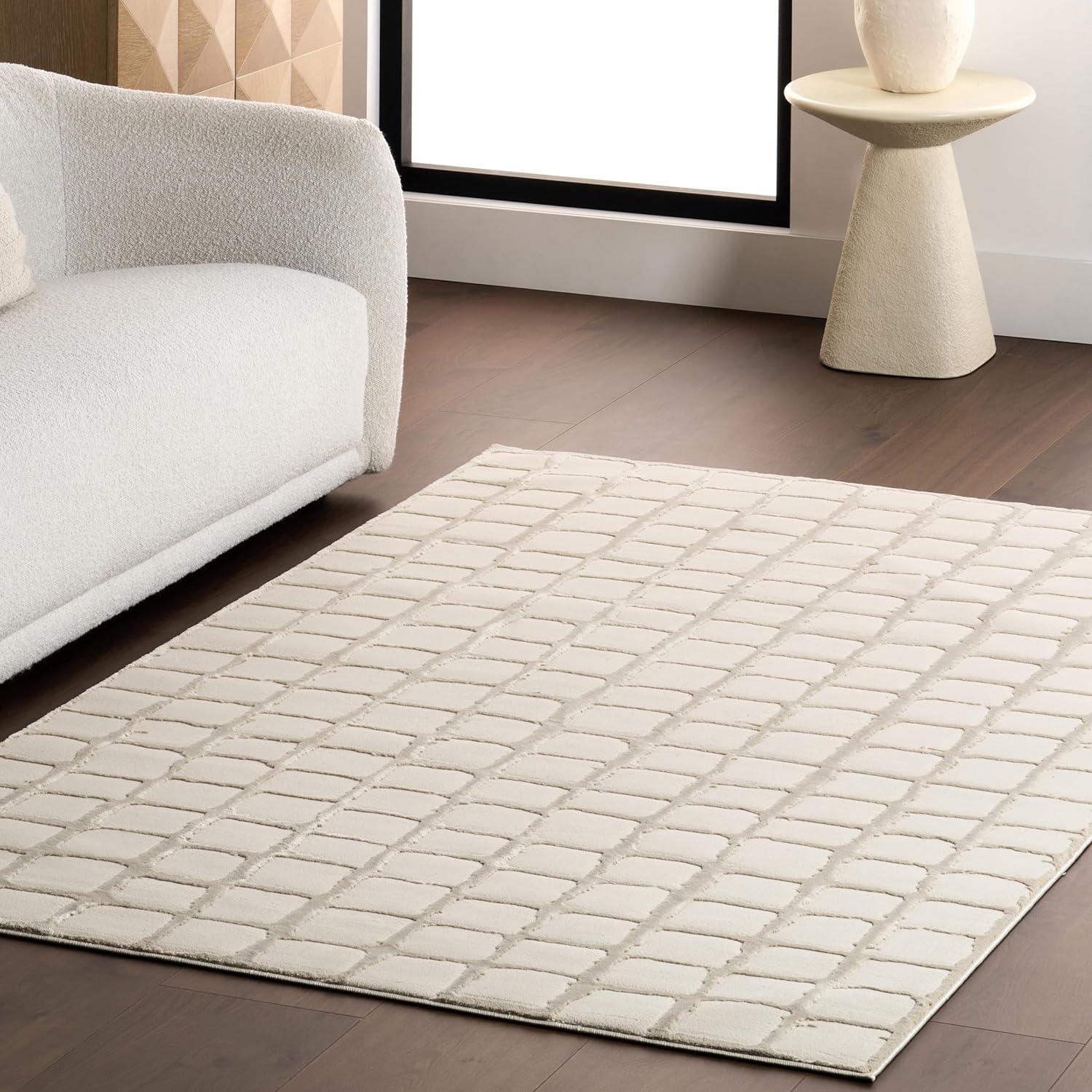 Japandi Organic Patterned Rug - Japandi