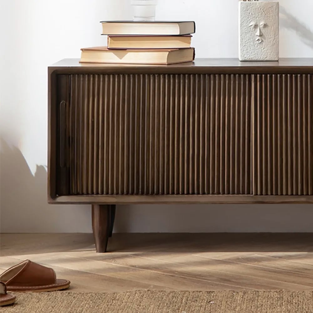 Japandi Wooden Storage Bench - Japandi