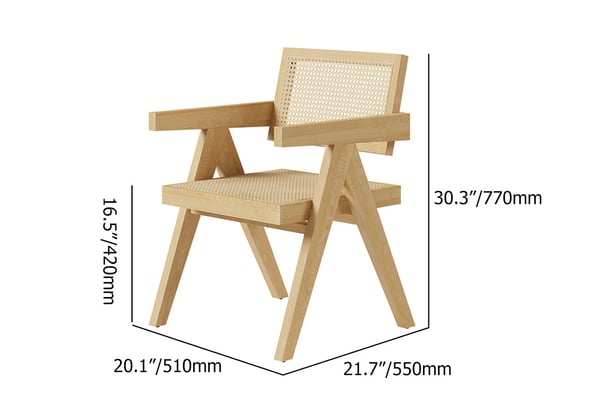 Japandi Rattan Chair - Japandi
