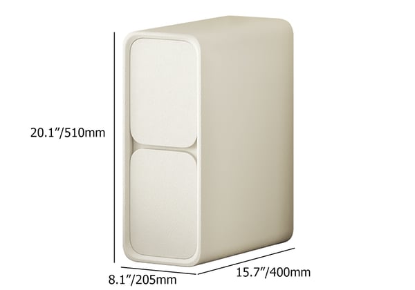 Japandi Narrow Nightstand - Japandi