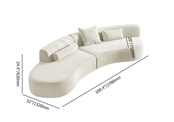 Japandi 4 Seater Sofa - Japandi
