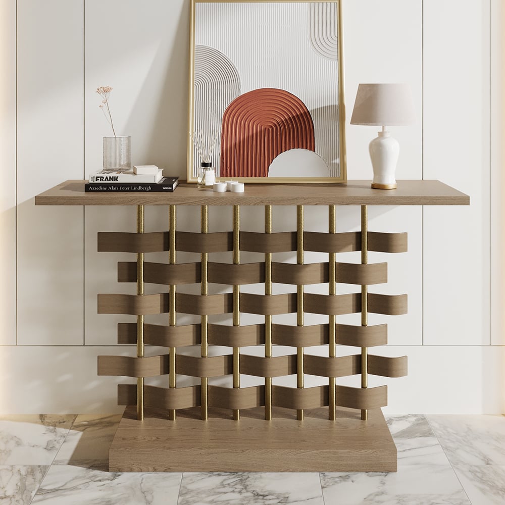 Japandi Modern Console Table - Japandi