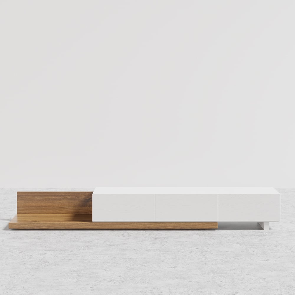 Japandi Extendable TV Stand - Japandi