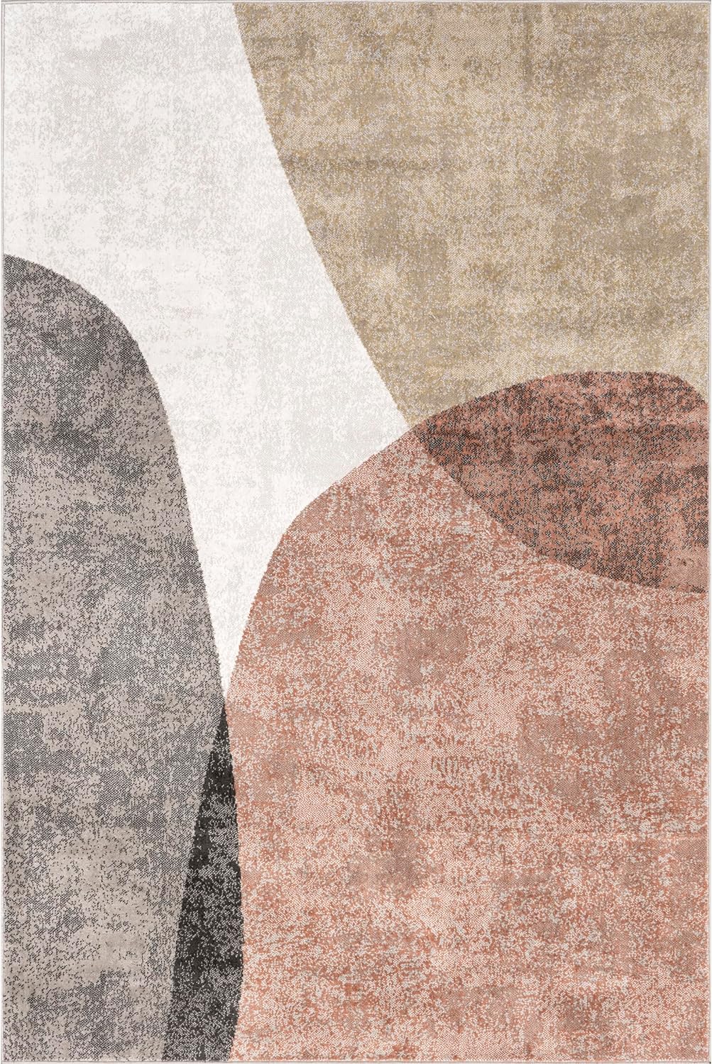 Japandi Abstract Shape Rug - Japandi