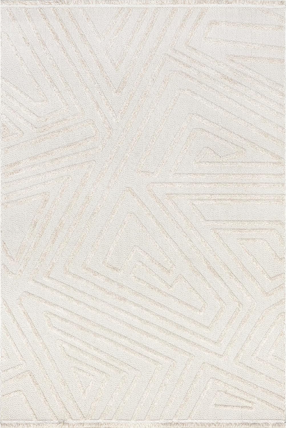Japandi Geometric Arrow Rug - Japandi