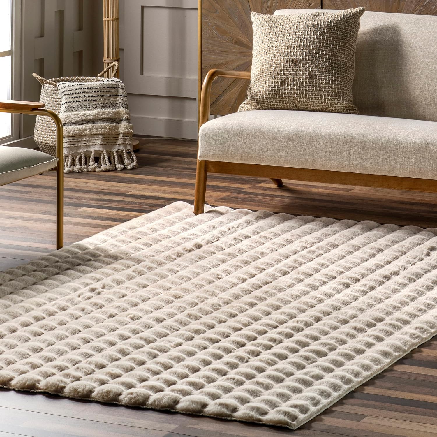 Japandi Plush Cloud Area Rug - Japandi