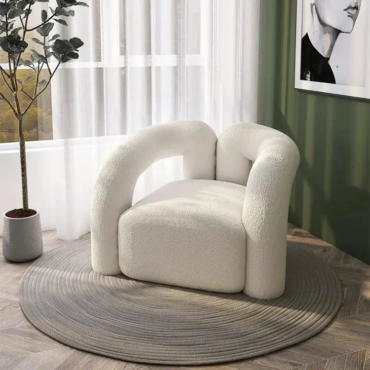 Japandi Velvet L-Shape Sectional Sofa - Japandi