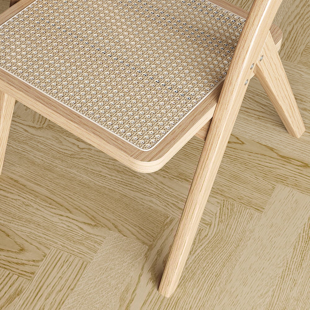 Japandi Rattan Folding Chair (x2) - Japandi